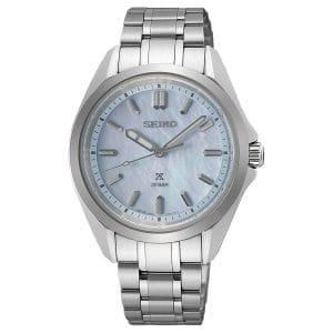 Seiko SUR607J1 Prospex Sea Damenuhr Stahl/Perlmutt Hellblau 20 bar