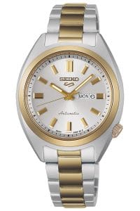 Seiko SRE024K1 5 Sports Damen-Armbanduhr Automatik Zweifarbig
